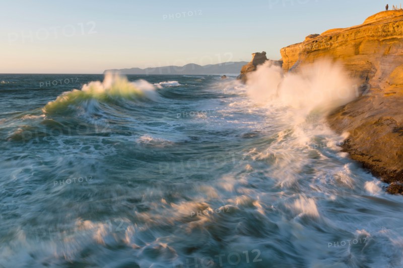 View at Stormy sea