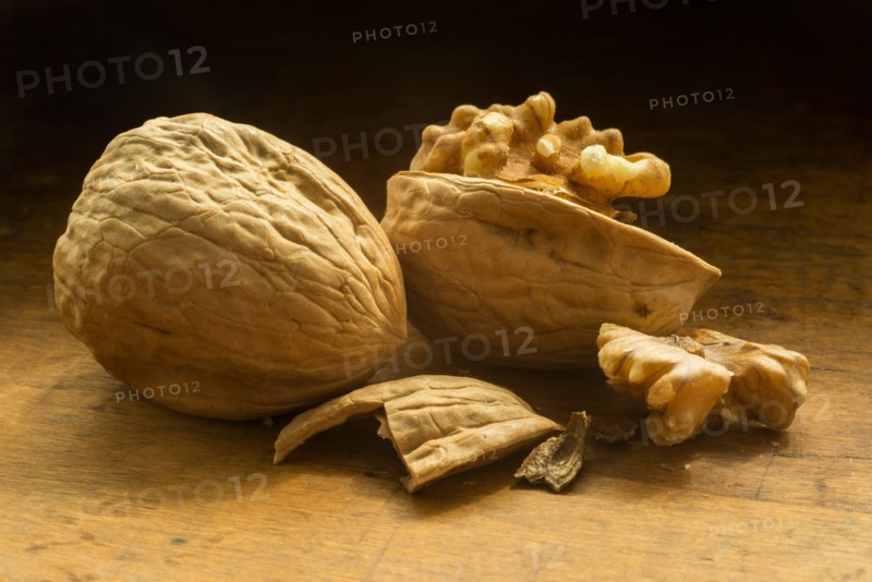 Open walnut.