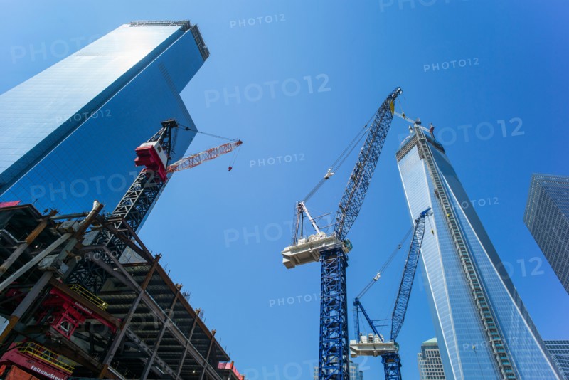 Freedom Tower under construction. New York City, New York.