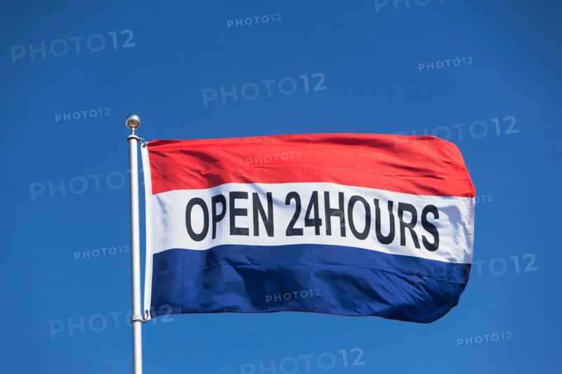 Flag advertisement
