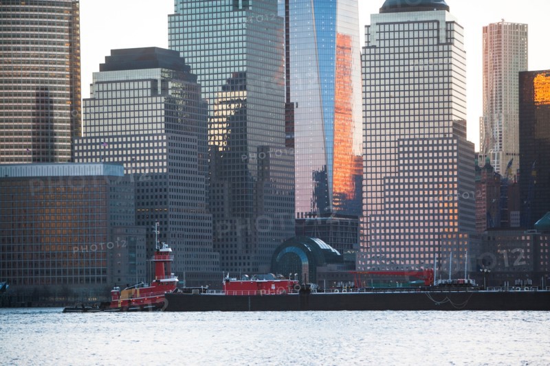 View of city with Manhattan