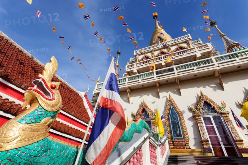 Low angle view of Wat Soi Thong Temple
