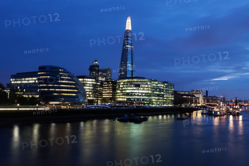 Shard London Bridge and embankment