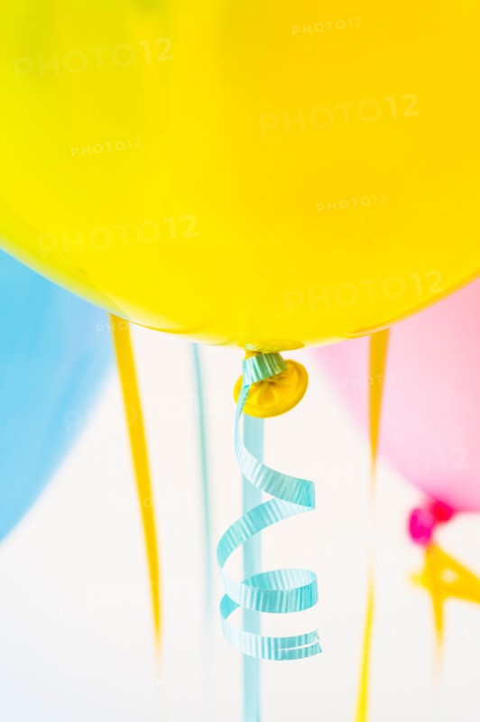 Studio shot of bunch of balloons.