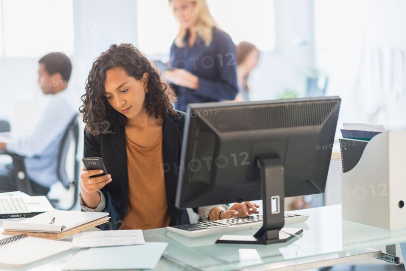 People working in office.