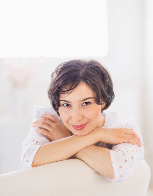 Portrait of young woman