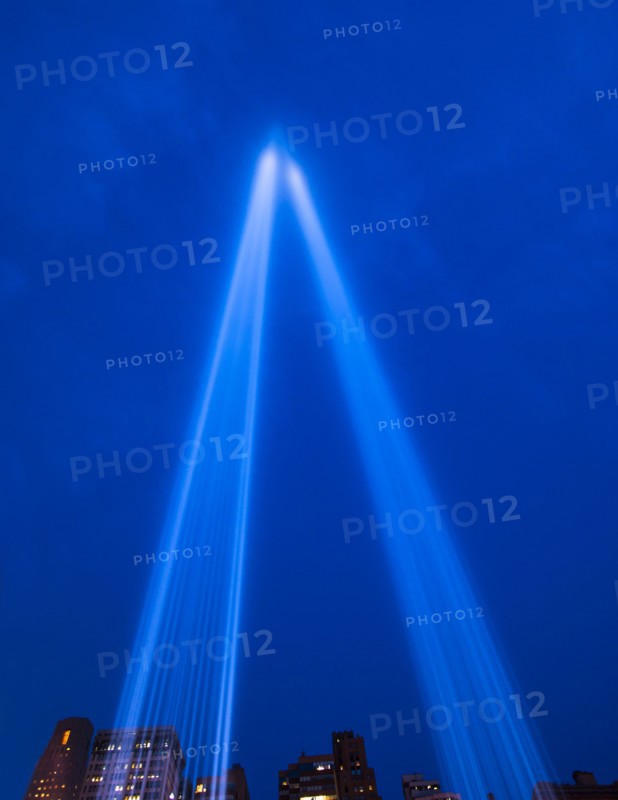 World Trade Center Tribute lights