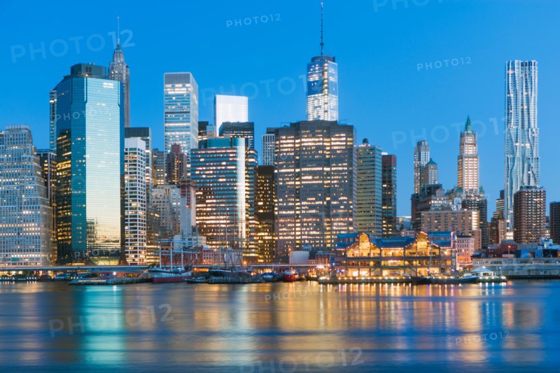 Cityscape at night