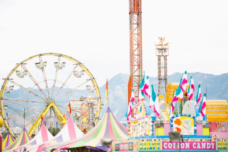 View of amusement park