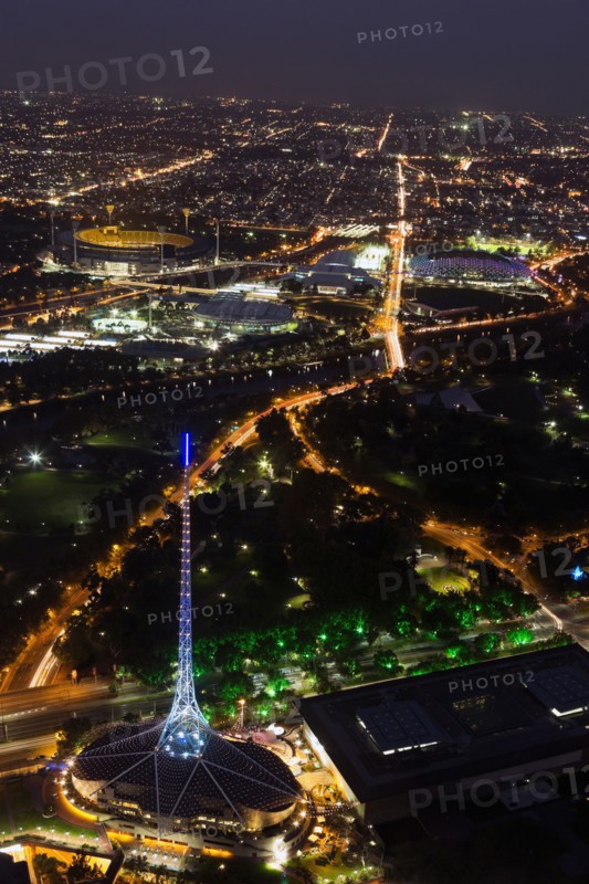 Cityscape at night