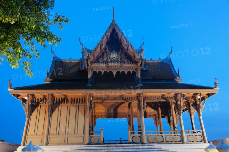 Temple in public park