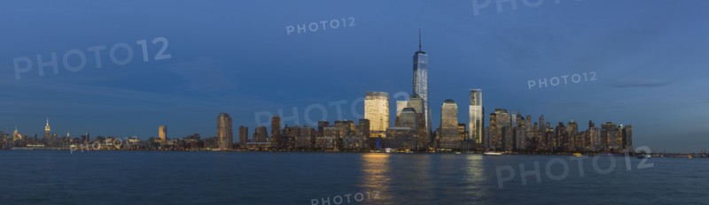 Manhattan skyline. USA, New York City.