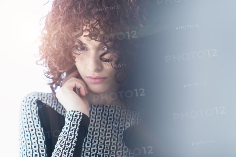 Portrait of beautiful woman.