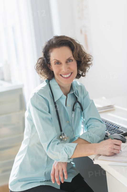 Portrait of female doctor.