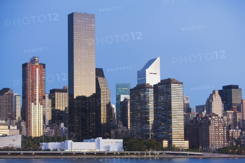 View of skyline. USA, New York State, New York City.
Photo : fotog