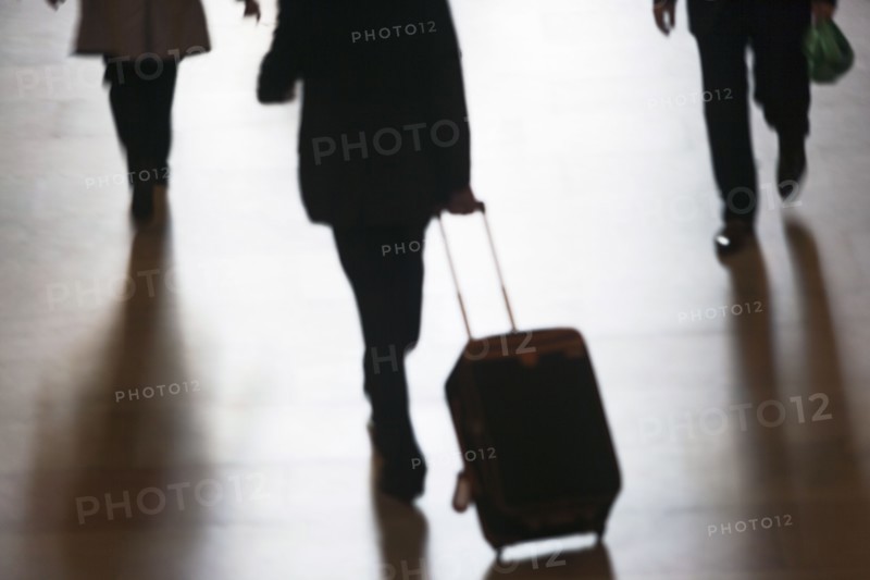 High angle view of people at Grand Central Station. USA, New York State, New York City.
Photo : fotog