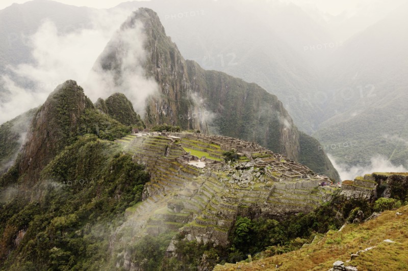 View to Machu Picchu. Peru, Urubamba Province, Cusco, Machu Picchu.
Photo : Henryk Sadura