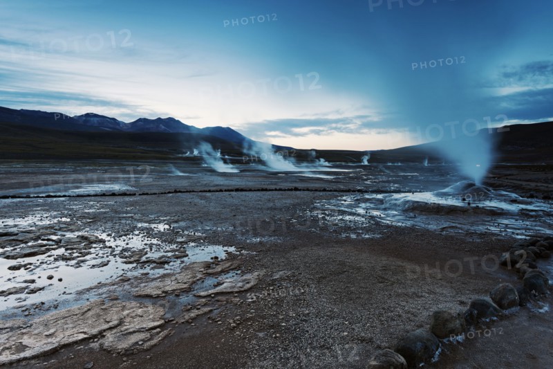 El Tatio Geyser field. Chile, Antofagasta Region, El Tatio Geyser field.
Photo : Henryk Sadura