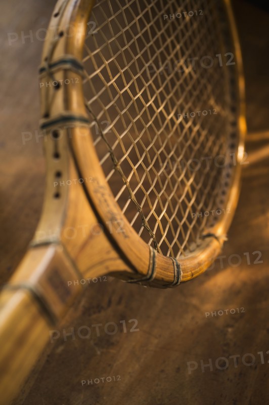Old racquet.