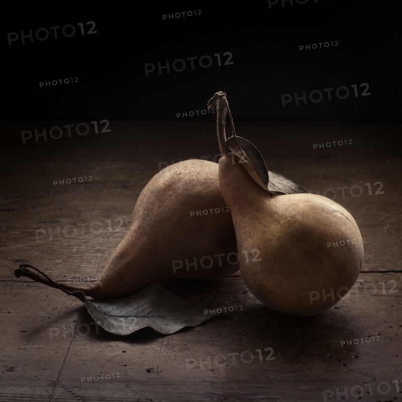 Studio shot of pears.