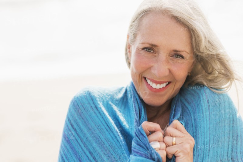 Portrait of senior woman.
Photo : Daniel Grill