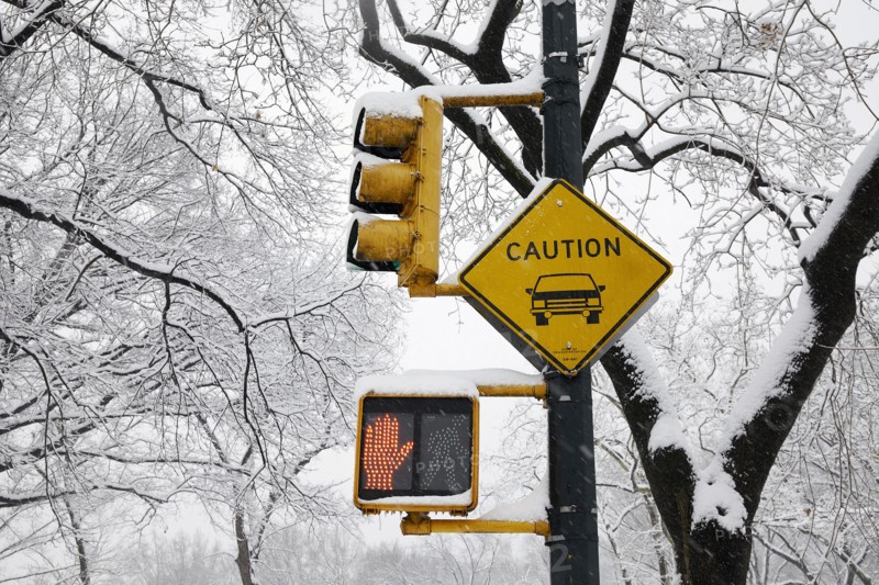 View of don't walk signal.
Photo :  Winslow Productions