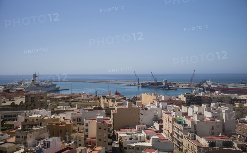 View of harbor. Cadiz, Spain.