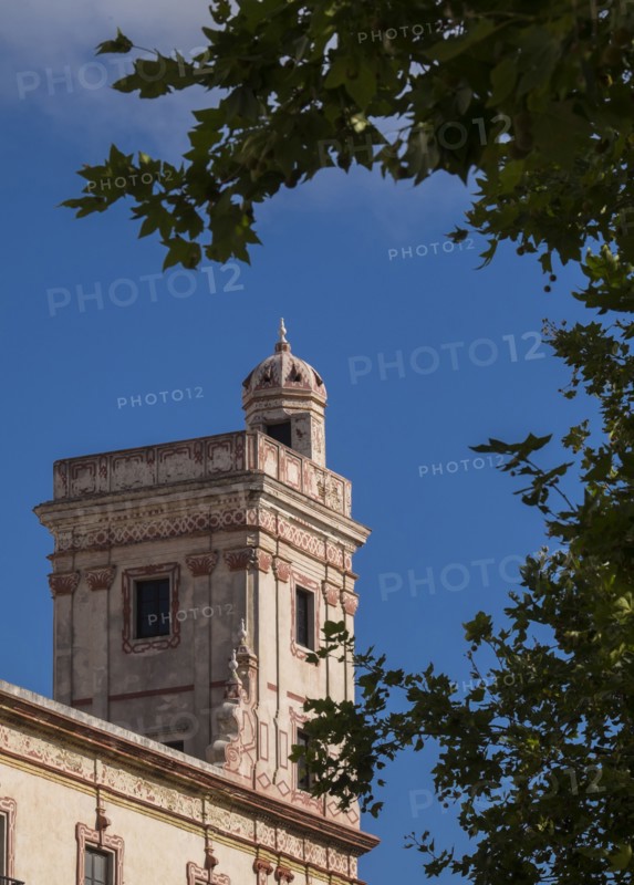 Watchtower exterior. Cadiz, Spain.