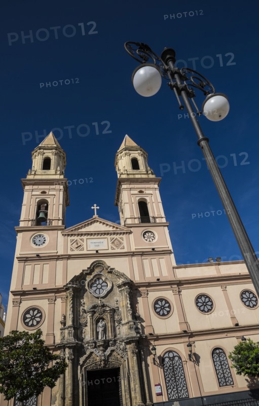 Church of San Antonio de Padua. Cadiz, Spain.