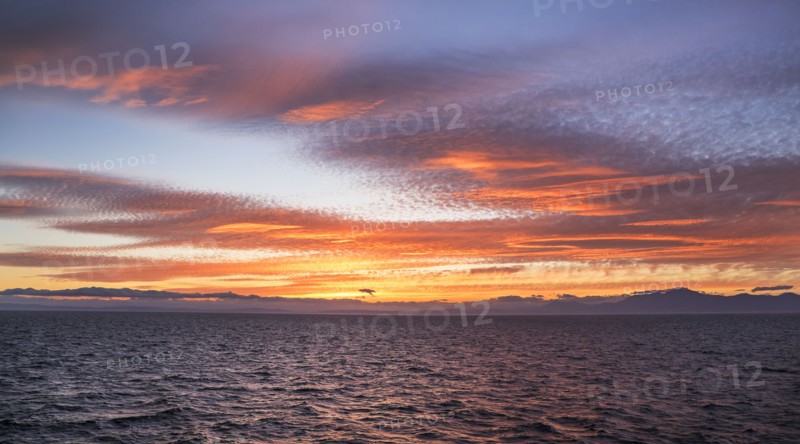 Mediterranean Sea, Sunset. Mediterranean.