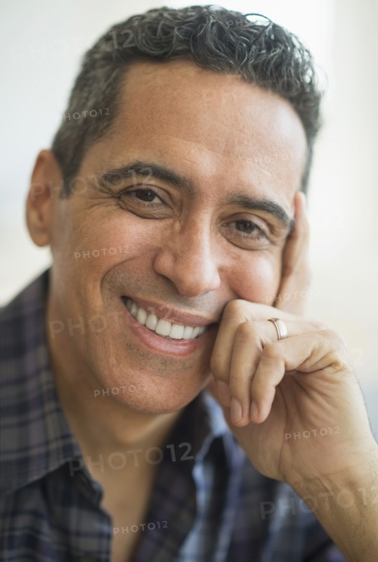 Portrait of smiling mature man.