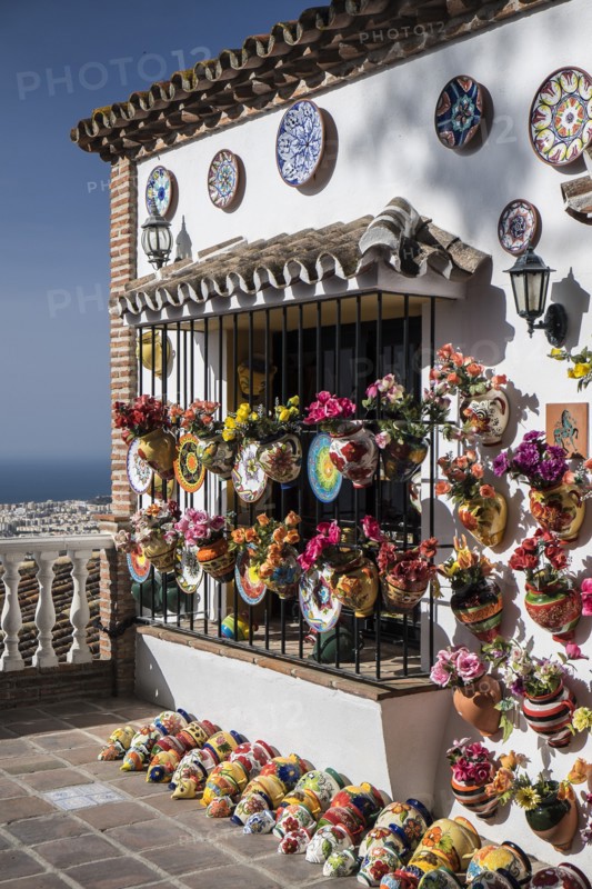 Pottery shop. Mijas, Spain.