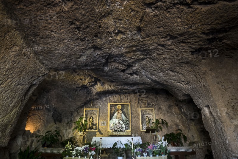 Shrine to Virgin of Pena. Mijas, Spain.