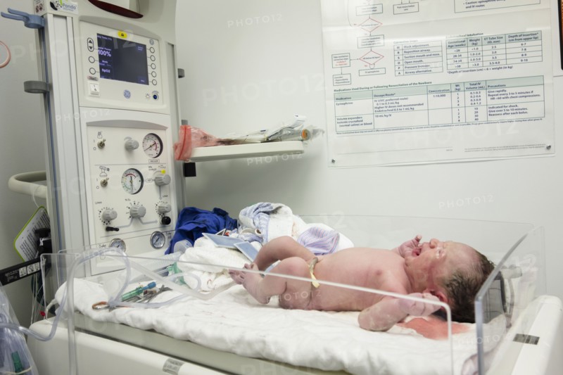 Newborn girl
