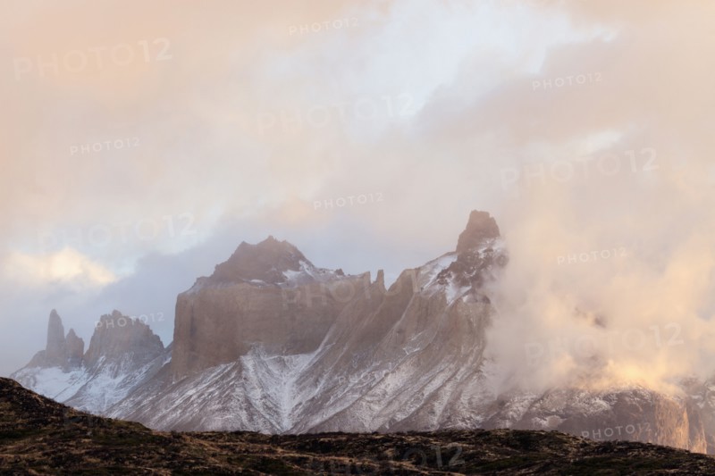 Sunset in Torres del Paine National Park