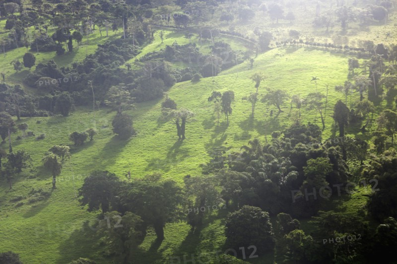 Aerial view of Efate Island