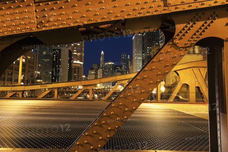 Bridge on Chicago River