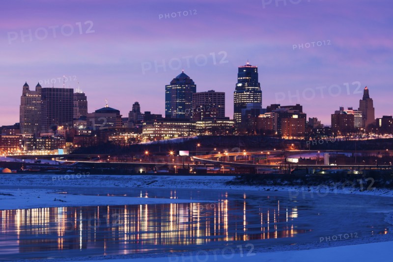 Sunrise cityscape