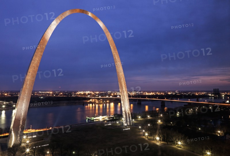 Arch at sunset