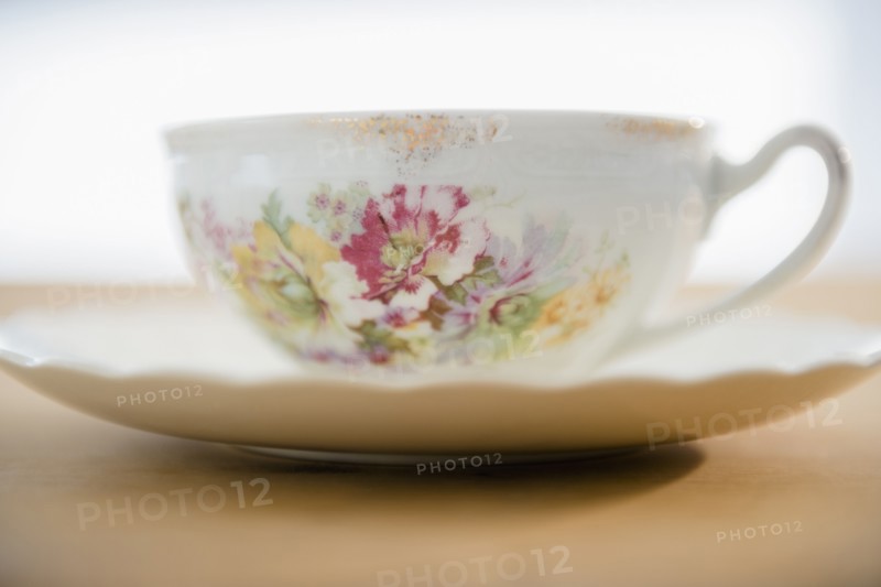 Studio shot of tea cup