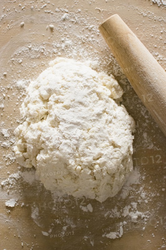 Dough and rolling pin