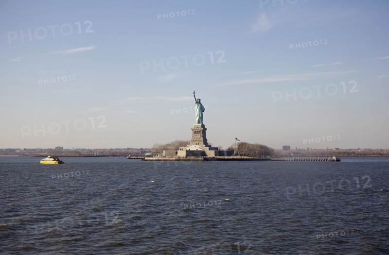 View of Statue of Liberty