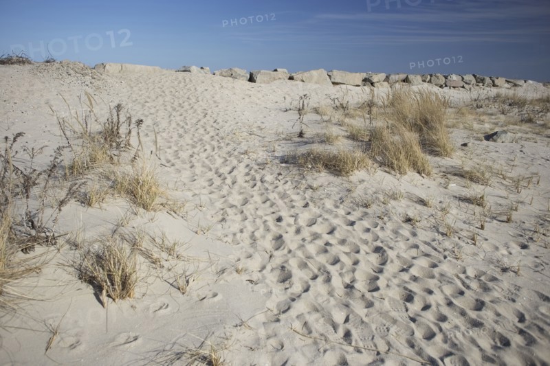 Footprints in sand