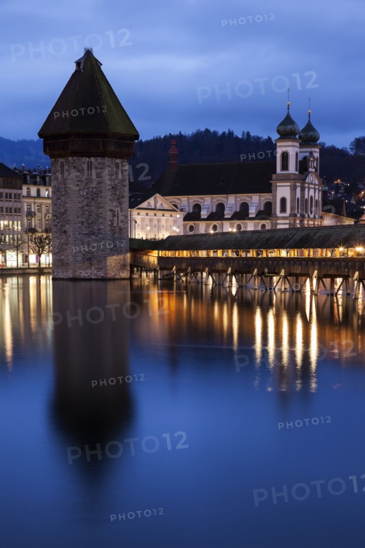 Chapel Bridge and Jesuit Church