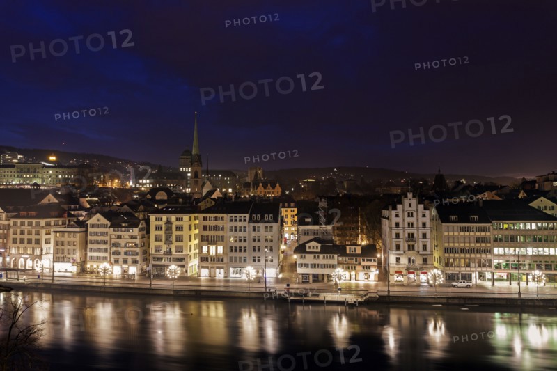 Old town at night
