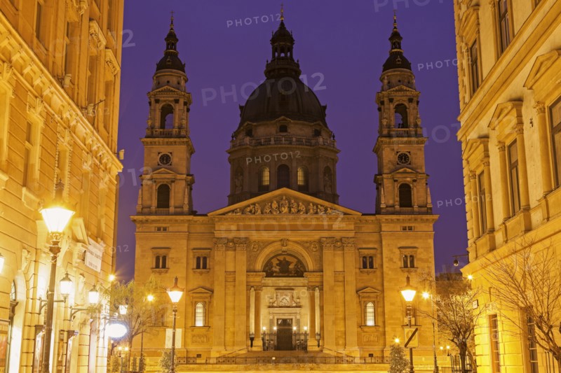 Facade of Saint Stephen's Basilica