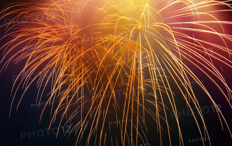 Independence Day celebration with fireworks.