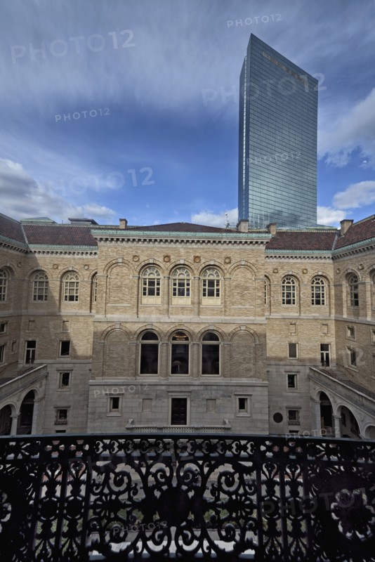 Courtyard of Boston Public Library