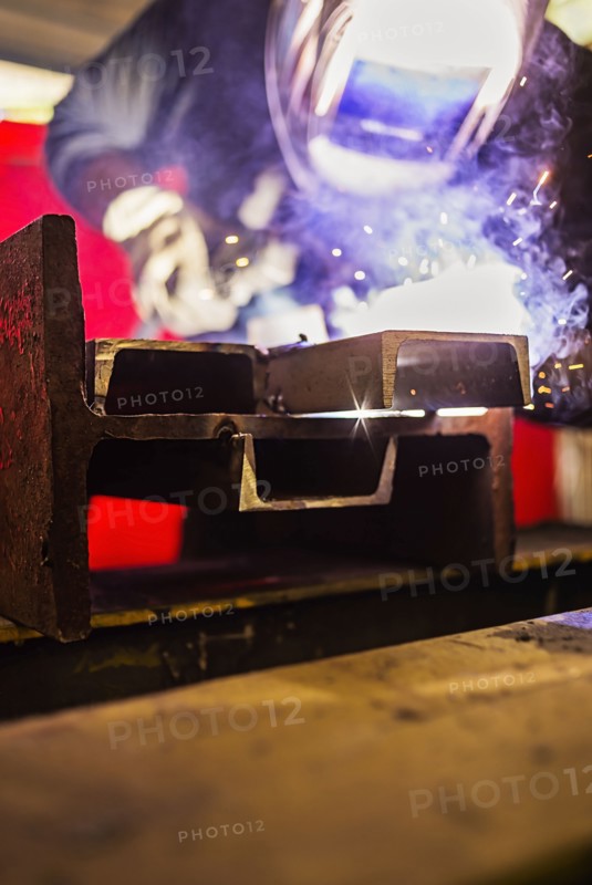 Welder working