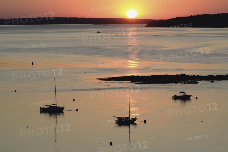 Sunrise over Casco Bay